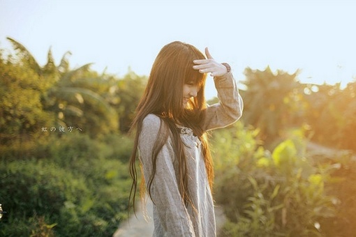 想要忘记孤独_意境女生QQ空间图片素材