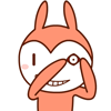 小兔子Doki表情动画可爱的Doki动态表情包