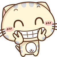 超萌cc猫头像 可爱的动漫卡通头像