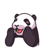 可爱的国宝熊猫微信表情滚动宝动态表情