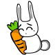 大小兔子系列QQ表情 卡通可爱QQ表情