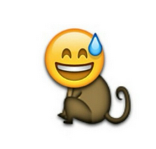 emoji恶搞表情包 爱我你怕了吗