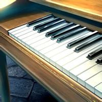 钢琴键复古头像唯美旧时光 不论在时光还是梦