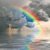 雨后彩虹图片美丽的大全真实而美丽的雨后彩虹天空图片