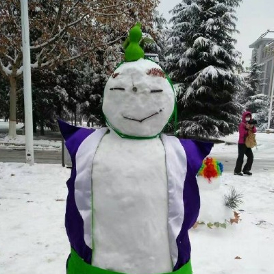 创意雪人图片大全简单2022最新版 下雪天搞笑雪人图片