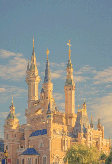 幻想迪士尼城堡个性空间皮肤迪士尼是一个适合做梦的地方