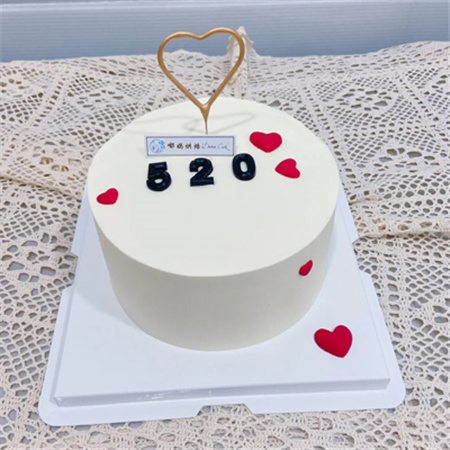 520超有爱蛋糕款式创意超甜又真实2023 浪漫氛围拉满520蛋糕