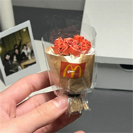 麦当劳花束折纸教程图片 简单易上手的麦当劳花束教程合集