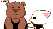 可爱麦咪和熊熊QQ表情 www.FXXZ.com